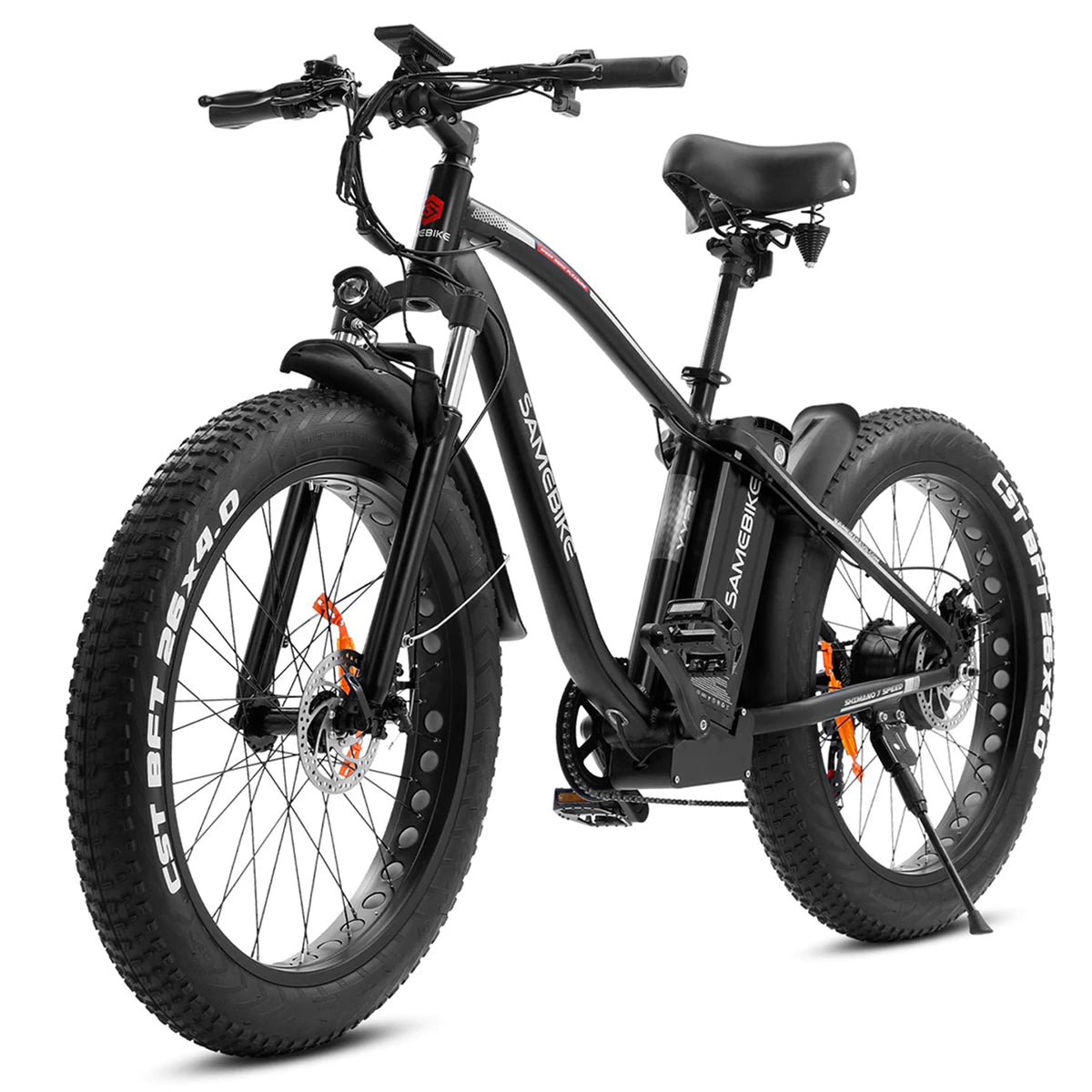 YY26 Electric Bike 15Ah 48V 750W, 26x4.0 Inches, Smart Design, 100-120 Km Range, 150 Kg Max Load, Disc Brake System