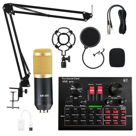 Condenser Microphone Recording Set – Professional Audio Mic Kit
