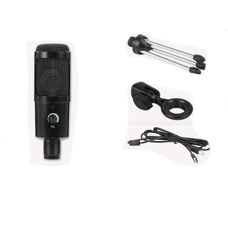 Condenser Microphone for Computer Gaming, Live Streaming & Voice Recording