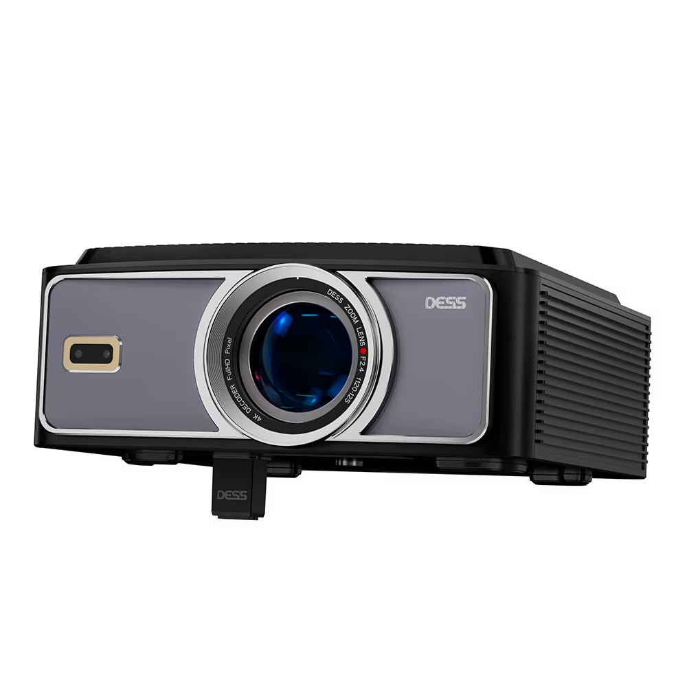 C4 Pro 1080P Smart Projector – 4K Support, 1200 ANSI Lumens, 32GB Storage Home Theater Beamer