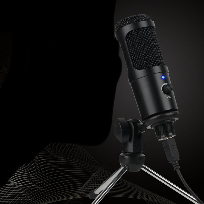 Condenser Microphone for Computer Gaming, Live Streaming & Voice Recording