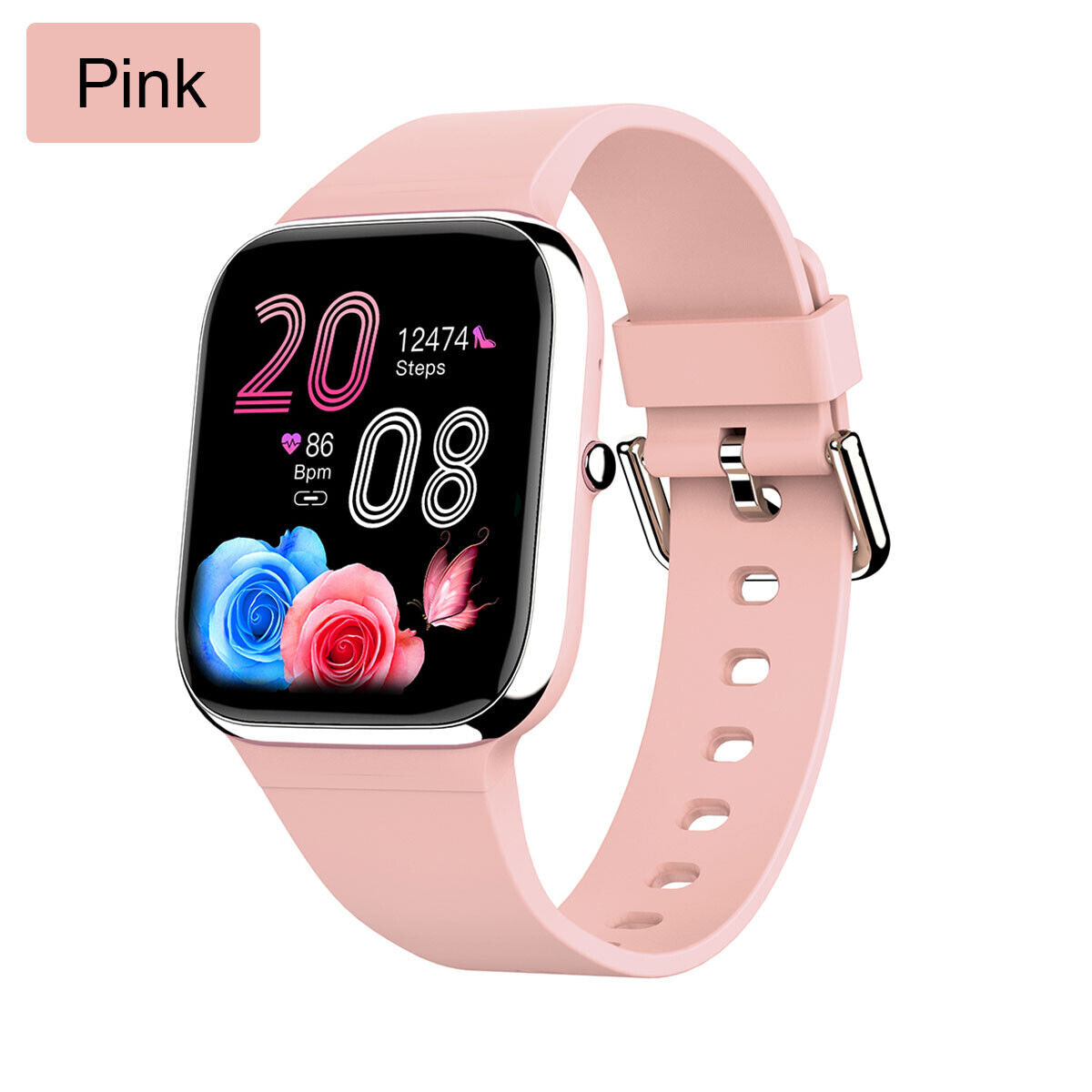 Smart Watch Fitness Tracker with Heart Rate Monitor for Men & Women – Sport Watches Compatible with iOS and Android