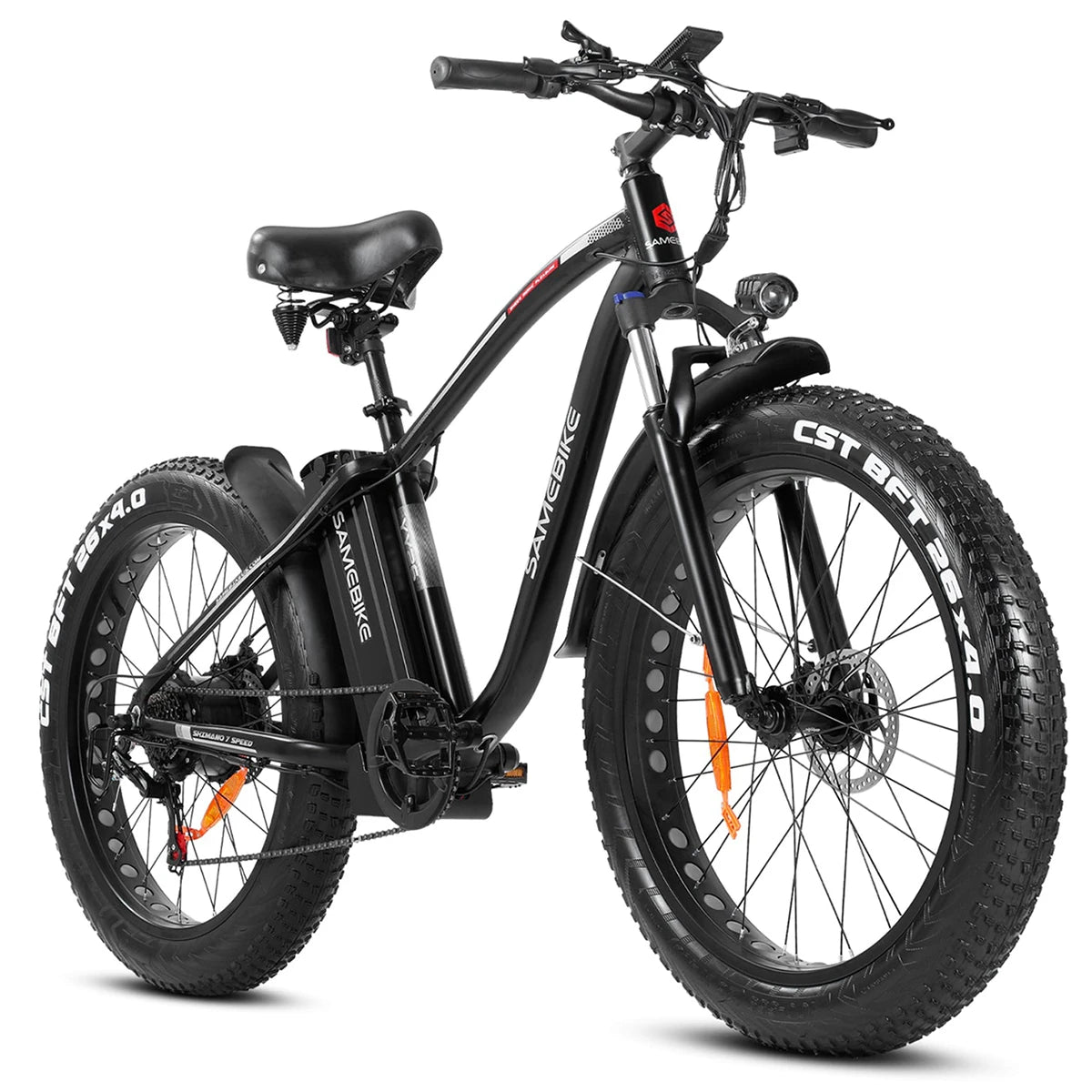 YY26 Electric Bike 15Ah 48V 750W, 26x4.0 Inches, Smart Design, 100-120 Km Range, 150 Kg Max Load, Disc Brake System